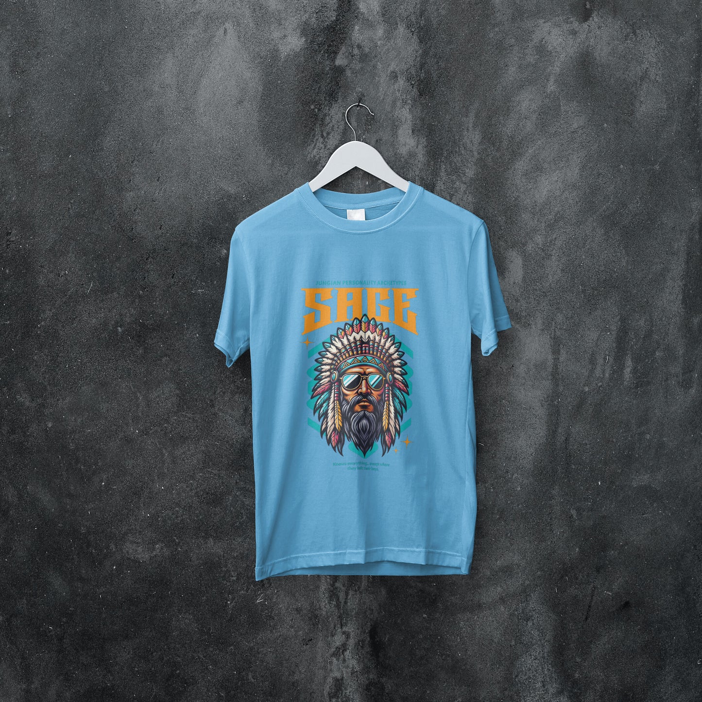 SAGE Oversized T-Shirt for Men – Urban Wisdom Edition
